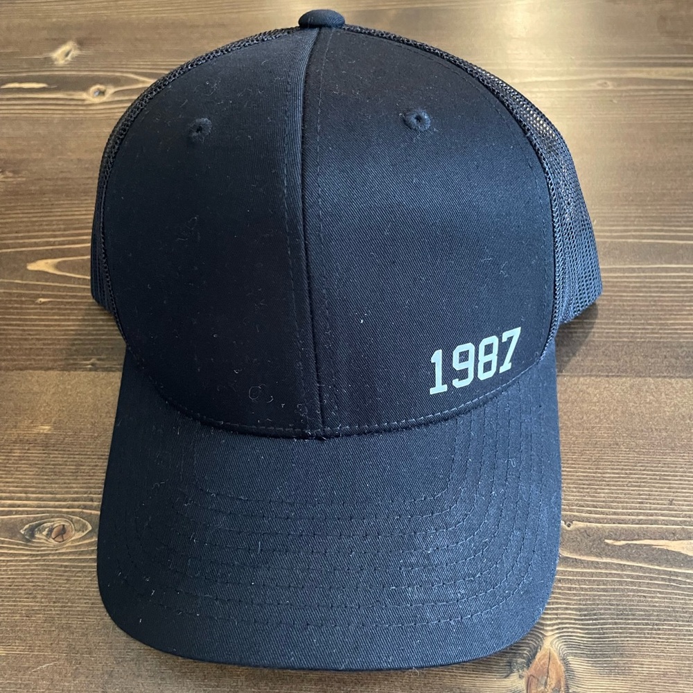 1987 Black Mesh Cap